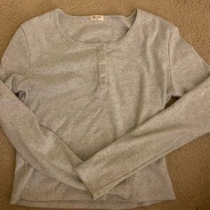 long sleeve brandy melville shirt